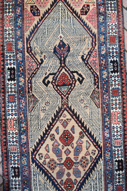 ANTIQUE SERAB RUNNER LONG AND NARROW 500 X 81 CM - ADDITIONAL PHOTO 3