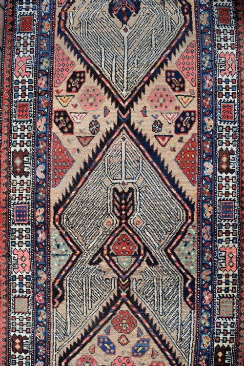 ANTIQUE SERAB RUNNER LONG AND NARROW 500 X 81 CM - ADDITIONAL PHOTO 4