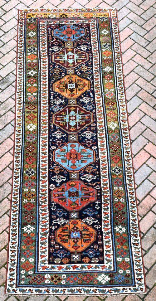 ANTIQUE KURDISH LONG RUG 288X100CM - ADDITIONAL PHOTO 8