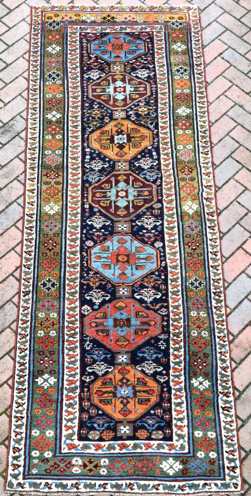 ANTIQUE KURDISH LONG RUG 288X100CM - ADDITIONAL PHOTO 11