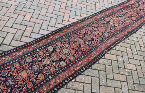 ANTIQUE MALYOR NARROW RUNNER 398X74CM - ADDITIONAL PHOTO 2