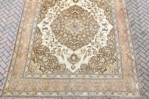 FINE ANTIQUE TABRIZ CARPET 362X285 - ADDITIONAL PHOTO 1