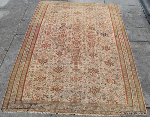 A VERY FINE ANTIQUE SENNEH KILIM 192X130CM - ADDITIONAL PHOTO 2