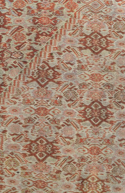 A VERY FINE ANTIQUE SENNEH KILIM 192X130CM - ADDITIONAL PHOTO 4
