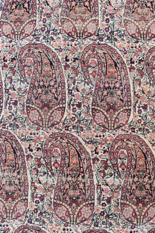 FINE ANTIQUE KIRMAN ROOM SIZE CARPET 300X480 CM - ADDITIONAL PHOTO 3