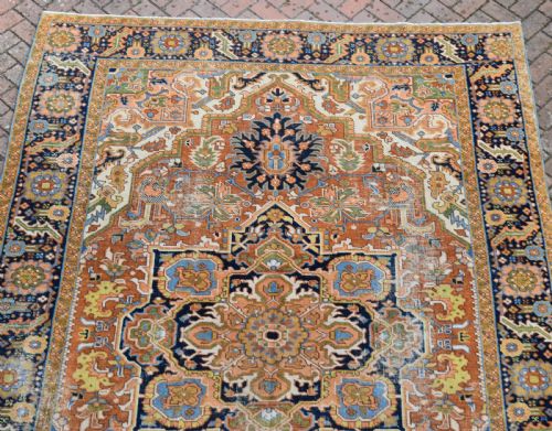 OLD HERIZ CARPET 346X244 CM - ADDITIONAL PHOTO 5