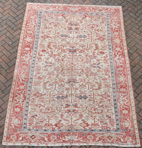 old heriz small carpet 299x213 cm - CATEGORY: ANTIQUE RUGS - DATED 1930