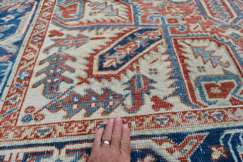 OLD HERIZ CARPET 278X204 CM - ADDITIONAL PHOTO 2