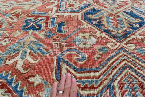 OLD HERIZ CARPET 278X204 CM - ADDITIONAL PHOTO 3