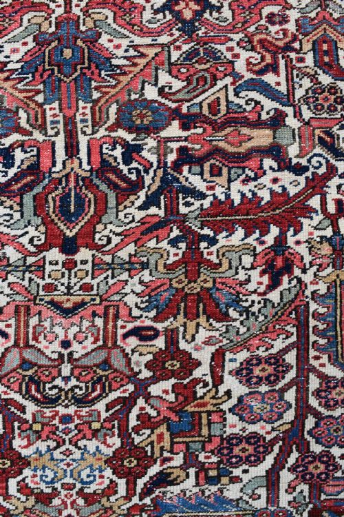 OLD HERIZ IVORY GROUND CARPET 309X214CM - ADDITIONAL PHOTO 1