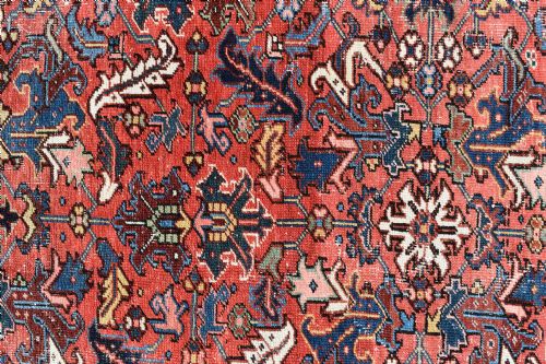OLD PERSIAN HERIZ ROOMSIZE CARPET 297X221 CM - ADDITIONAL PHOTO 2