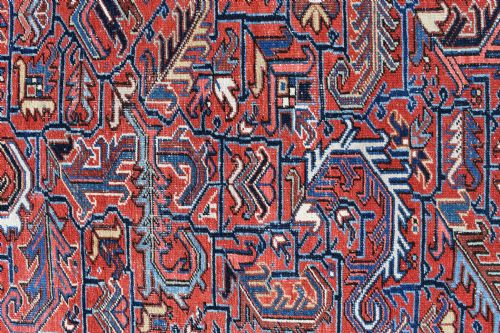 AN OLD PERSIAN ROOMSIZE HERIZ CARPET 307X221 CM - ADDITIONAL PHOTO 1