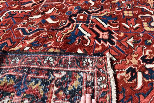 OLD ROOMSIZE HERIZ CARPET WITH ALLOVER DESIGN 314X236 CM - ADDITIONAL PHOTO 2