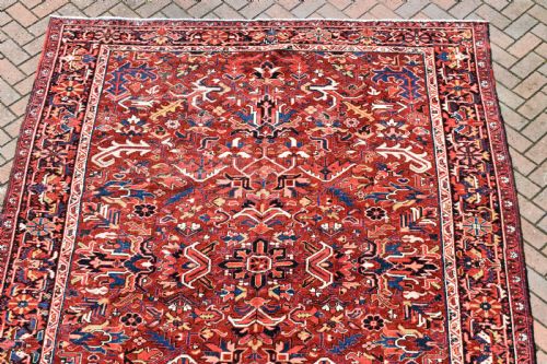 OLD ROOMSIZE HERIZ CARPET WITH ALLOVER DESIGN 314X236 CM - ADDITIONAL PHOTO 4