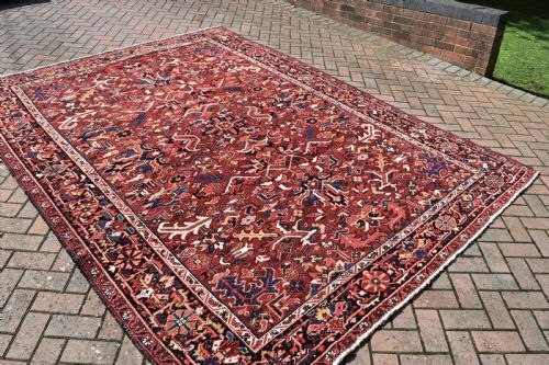 OLD ROOMSIZE HERIZ CARPET WITH ALLOVER DESIGN 314X236 CM - ADDITIONAL PHOTO 5