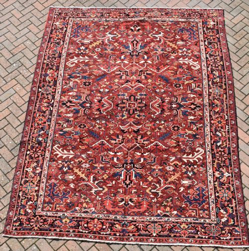 OLD ROOMSIZE HERIZ CARPET WITH ALLOVER DESIGN 314X236 CM - ADDITIONAL PHOTO 6