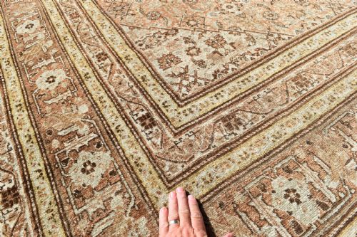 ANTIQUE TABRIZ ROOMSIZE CARPET 378X270 CM - ADDITIONAL PHOTO 3