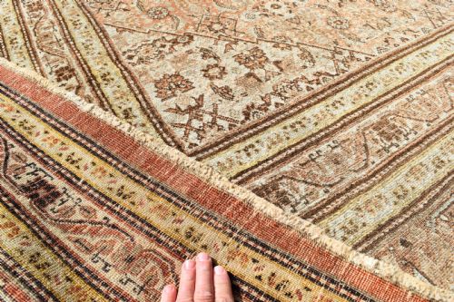 ANTIQUE TABRIZ ROOMSIZE CARPET 378X270 CM - ADDITIONAL PHOTO 4