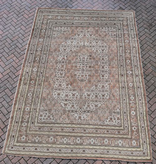 ANTIQUE TABRIZ ROOMSIZE CARPET 378X270 CM - ADDITIONAL PHOTO 5