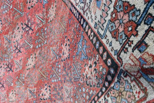 ANTIQUE BAKSHAISH SQUARE ROOMSIZE CARPET 399X307 CM - ADDITIONAL PHOTO 8