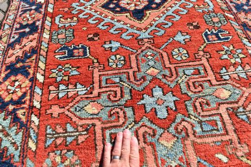 GOOD ANTIQUE HERIZ RUNNER 383X97CM - ADDITIONAL PHOTO 1
