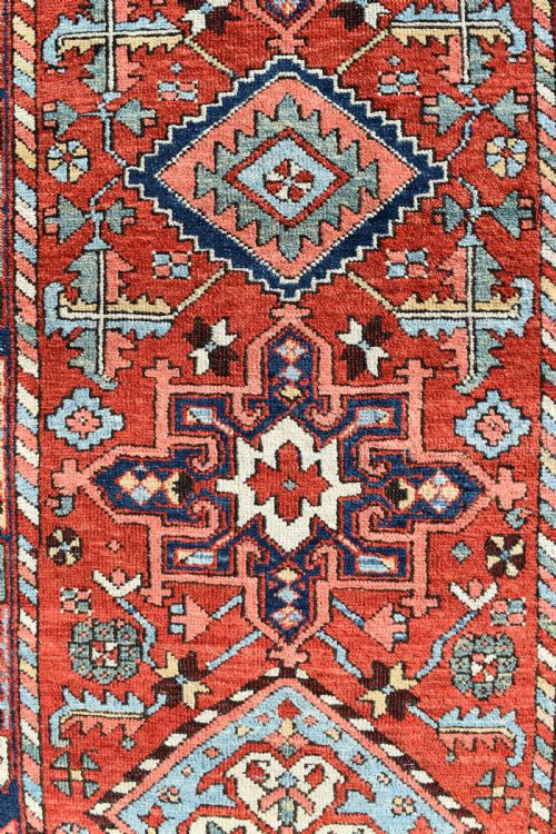 GOOD ANTIQUE HERIZ RUNNER 383X97CM - ADDITIONAL PHOTO 2