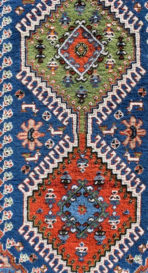 OLD YALLAMEH LONG NARROW RUNNER 408X84 CM - ADDITIONAL PHOTO 2