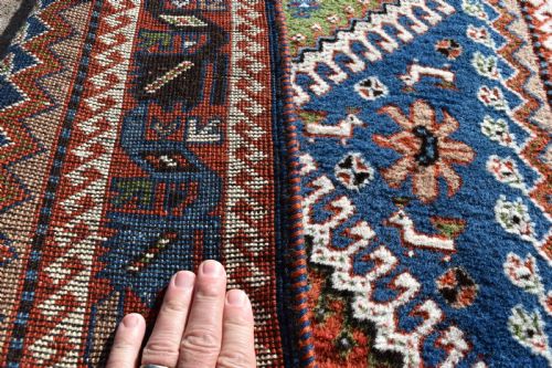 OLD YALLAMEH LONG NARROW RUNNER 408X84 CM - ADDITIONAL PHOTO 3