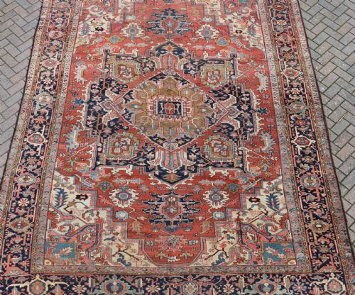 GOOD ANTIQUE HERIZ CARPET 390X297CM - ADDITIONAL PHOTO 5