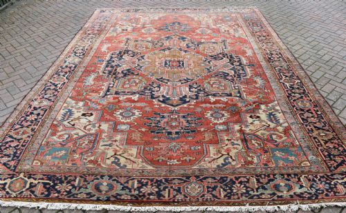 GOOD ANTIQUE HERIZ CARPET 390X297CM - ADDITIONAL PHOTO 6