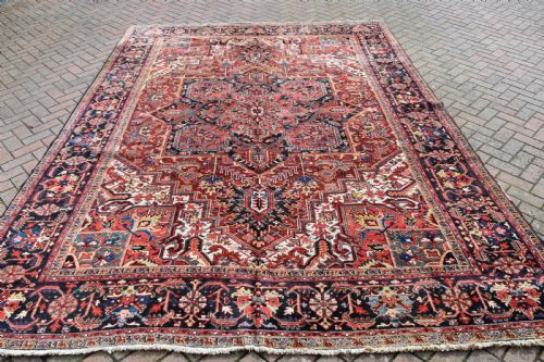 OLD HERIZ CARPET 365X270 CM - ADDITIONAL PHOTO 1