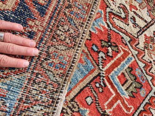 ANTIQUE HERIZ CARPET 361X 254CM - ADDITIONAL PHOTO 1
