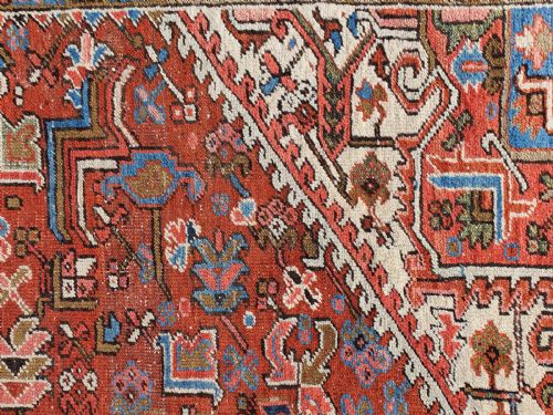 ANTIQUE HERIZ CARPET 361X 254CM - ADDITIONAL PHOTO 4