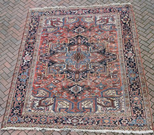 old heriz carpet 315x258 cm - CATEGORY: ANTIQUE RUGS - DATED 1930