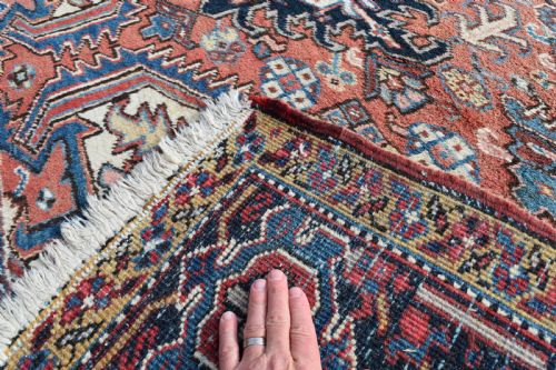 OLD HERIZ CARPET 315X258 CM - ADDITIONAL PHOTO 4
