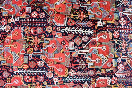 FINE ANTIQUE KHAMSEH CARPET 247X151 CM - ADDITIONAL PHOTO 1