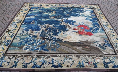 A PAIR OF FINE FLEMISH TAPESTRIES - ADDITIONAL PHOTO 3