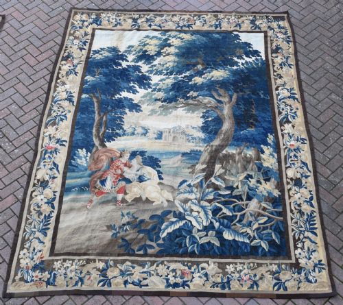 A PAIR OF FINE FLEMISH TAPESTRIES - ADDITIONAL PHOTO 7