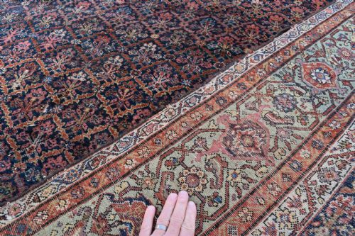 ANTIQUE FERAHAN KELLEH CARPET 390X199CM - ADDITIONAL PHOTO 5