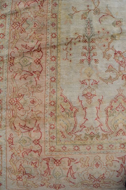 ANTIQUE TURKISH BORLU CARPET 365X271CM - ADDITIONAL PHOTO 1