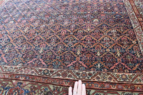 FINE ANTIQUE FERAHAN CARPET 390X199CM - ADDITIONAL PHOTO 1