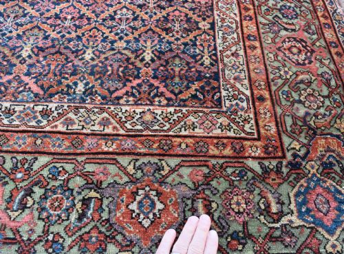 FINE ANTIQUE FERAHAN CARPET 390X199CM - ADDITIONAL PHOTO 2