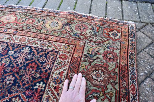 FINE ANTIQUE FERAHAN CARPET 390X199CM - ADDITIONAL PHOTO 5
