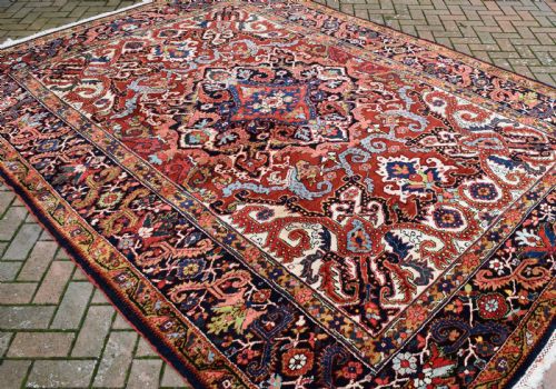 OLD HERIZ ROOMSIZE CARPET 340X240 CM - ADDITIONAL PHOTO 4