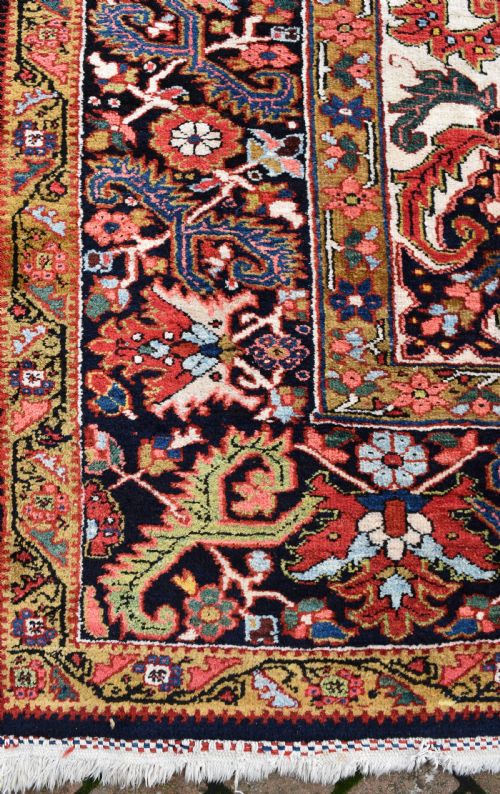 OLD HERIZ ROOMSIZE CARPET 340X240 CM - ADDITIONAL PHOTO 9
