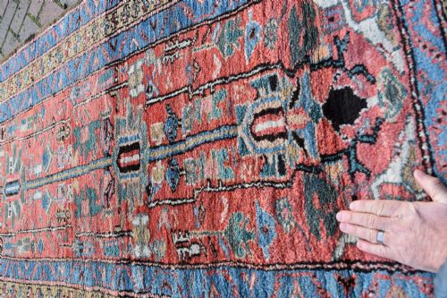 GOOD ANTIQUE HERIZ RUNNER 330X97 CM - ADDITIONAL PHOTO 2