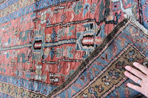 GOOD ANTIQUE HERIZ RUNNER 330X97 CM - ADDITIONAL PHOTO 3