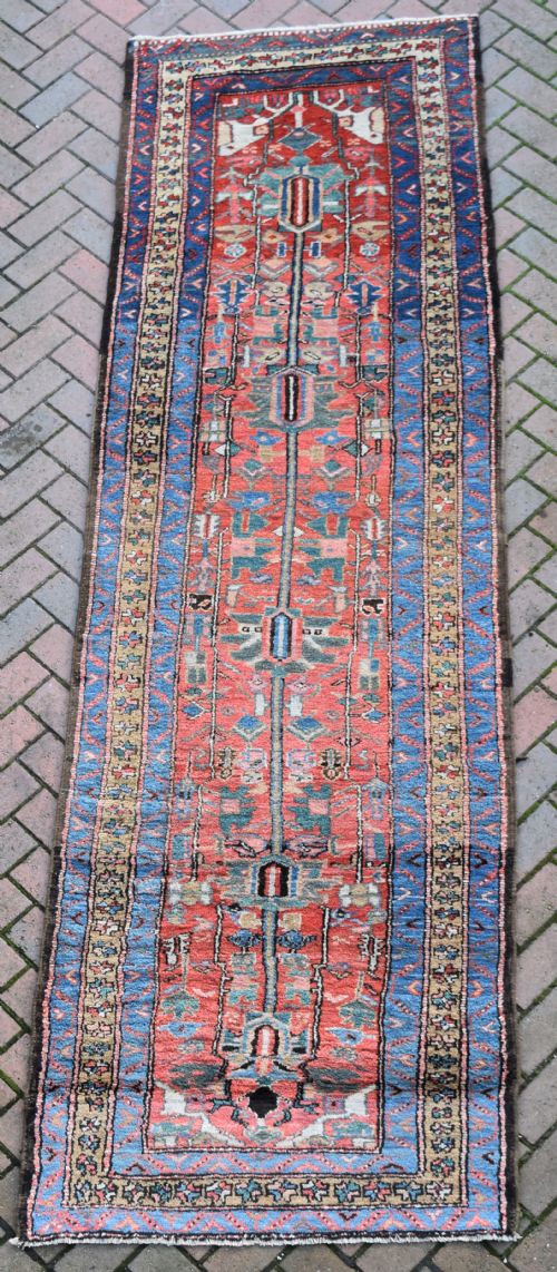 GOOD ANTIQUE HERIZ RUNNER 330X97 CM - ADDITIONAL PHOTO 4