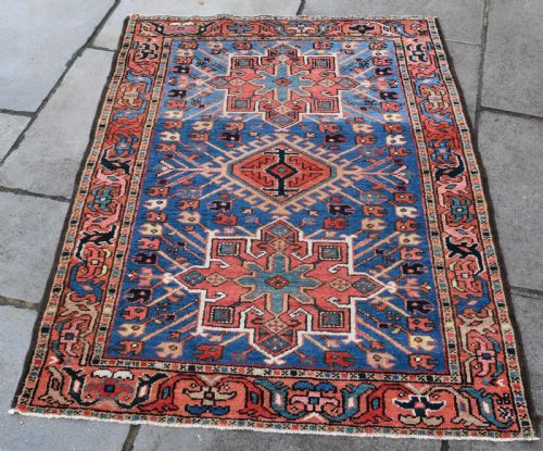 ANTIQUE KARAJA RUG 141X107CM - ADDITIONAL PHOTO 1