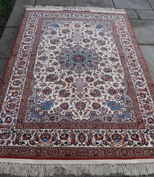 VERY FINE SERAFIAN ISFAHAN RUG 234X147 CM - ADDITIONAL PHOTO 1
